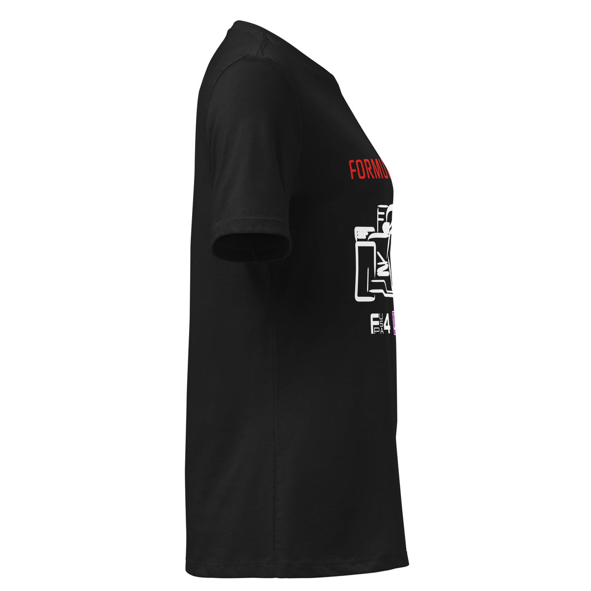 [Black] Right — FPUSA All Classes Front View Tee — Women's