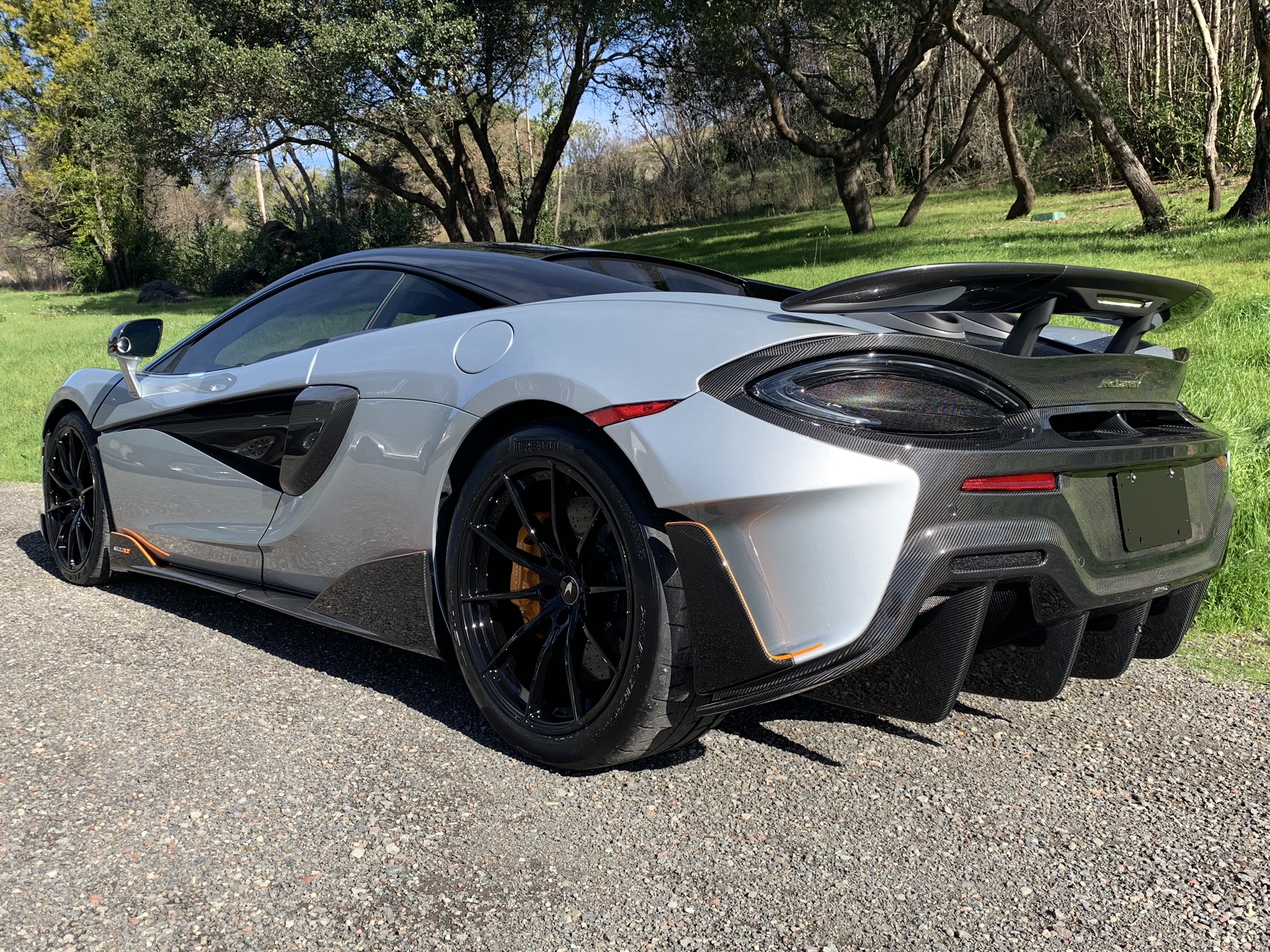 Back of McLaren