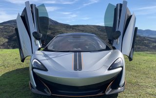 Butterfly doors of McLaren