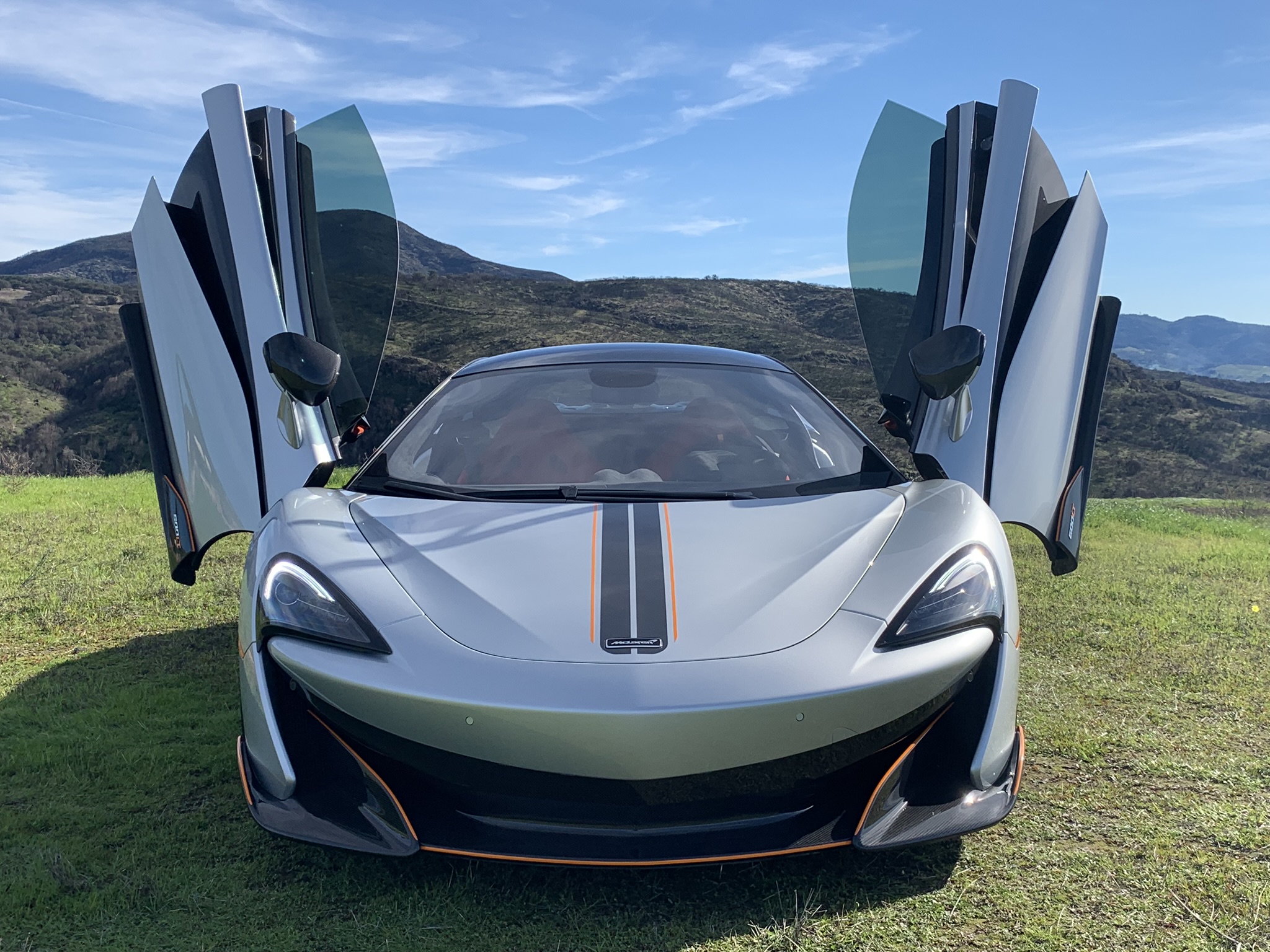 Butterfly doors of McLaren