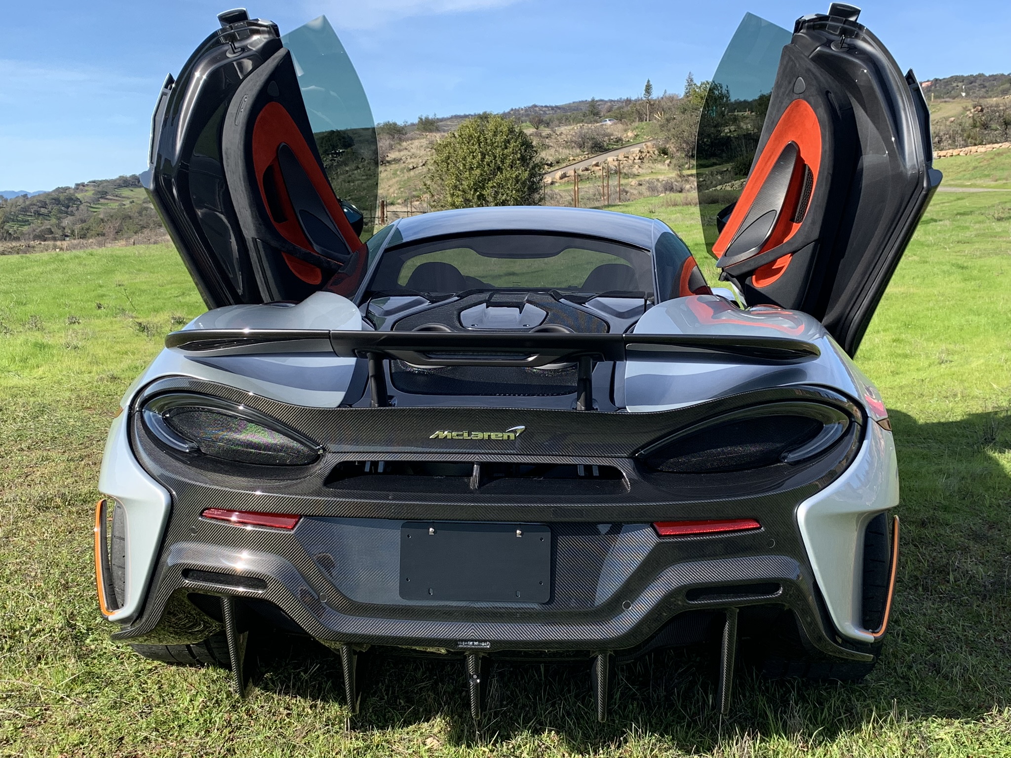 Butterfly doors of McLaren