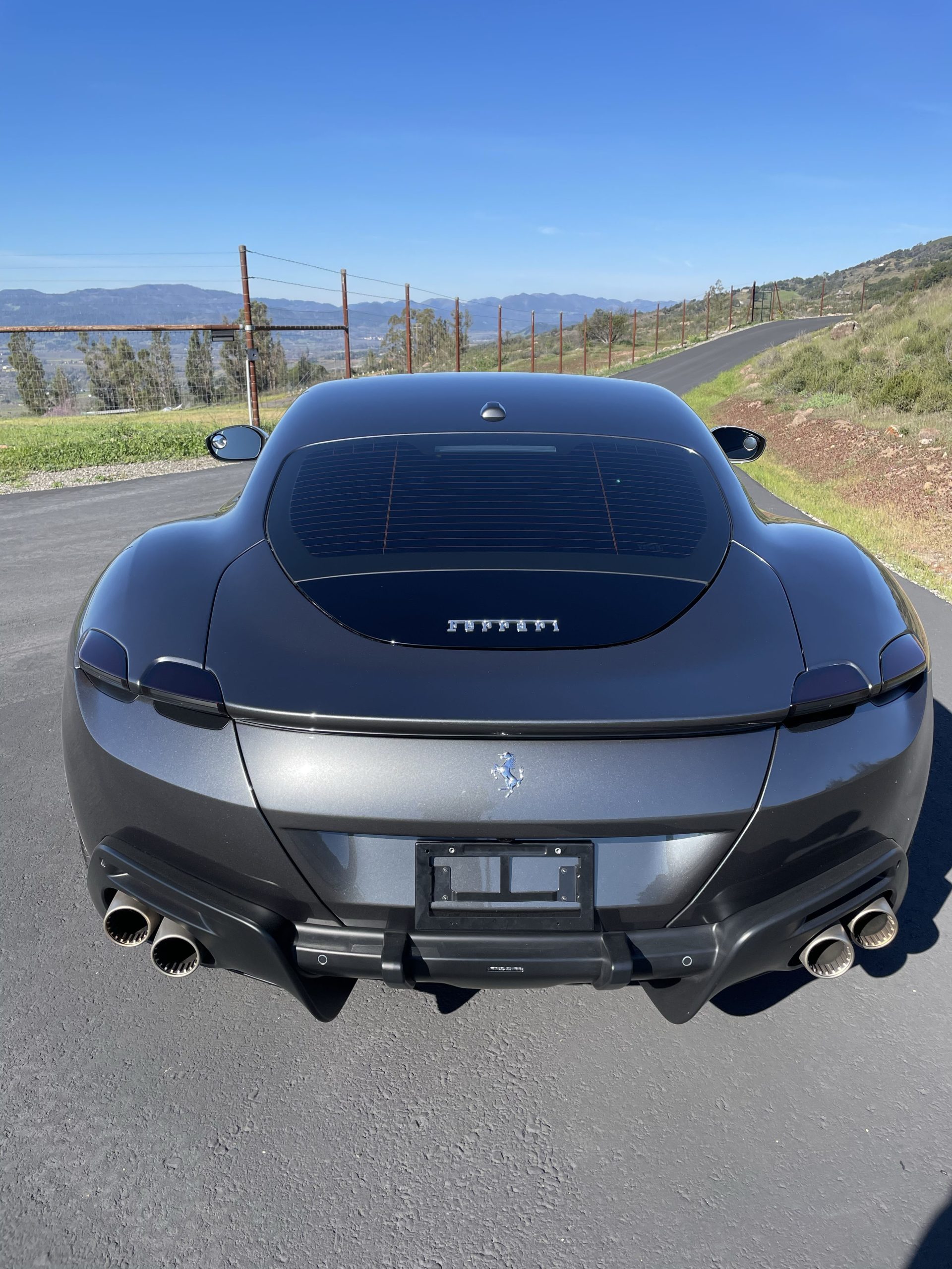 Silver Ferrari